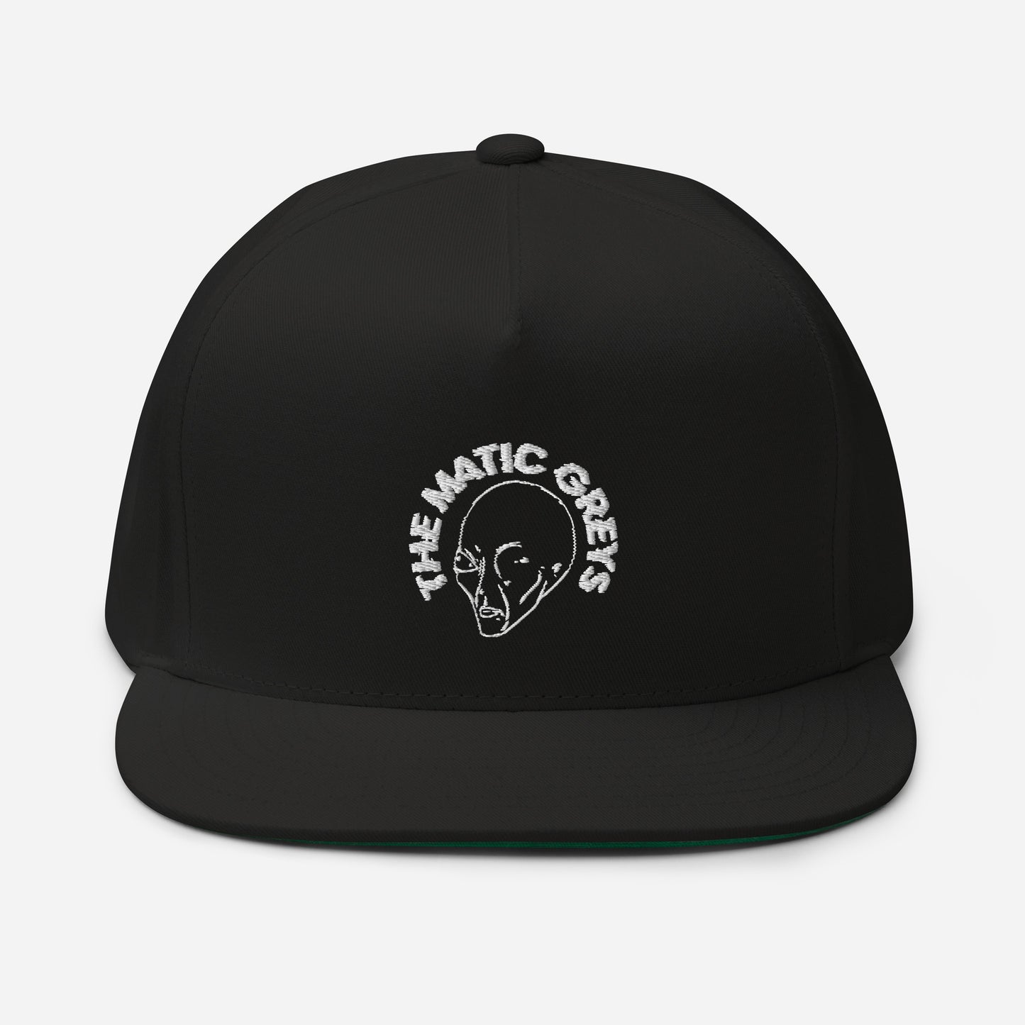 TheMaticGreys Flat Bill Cap