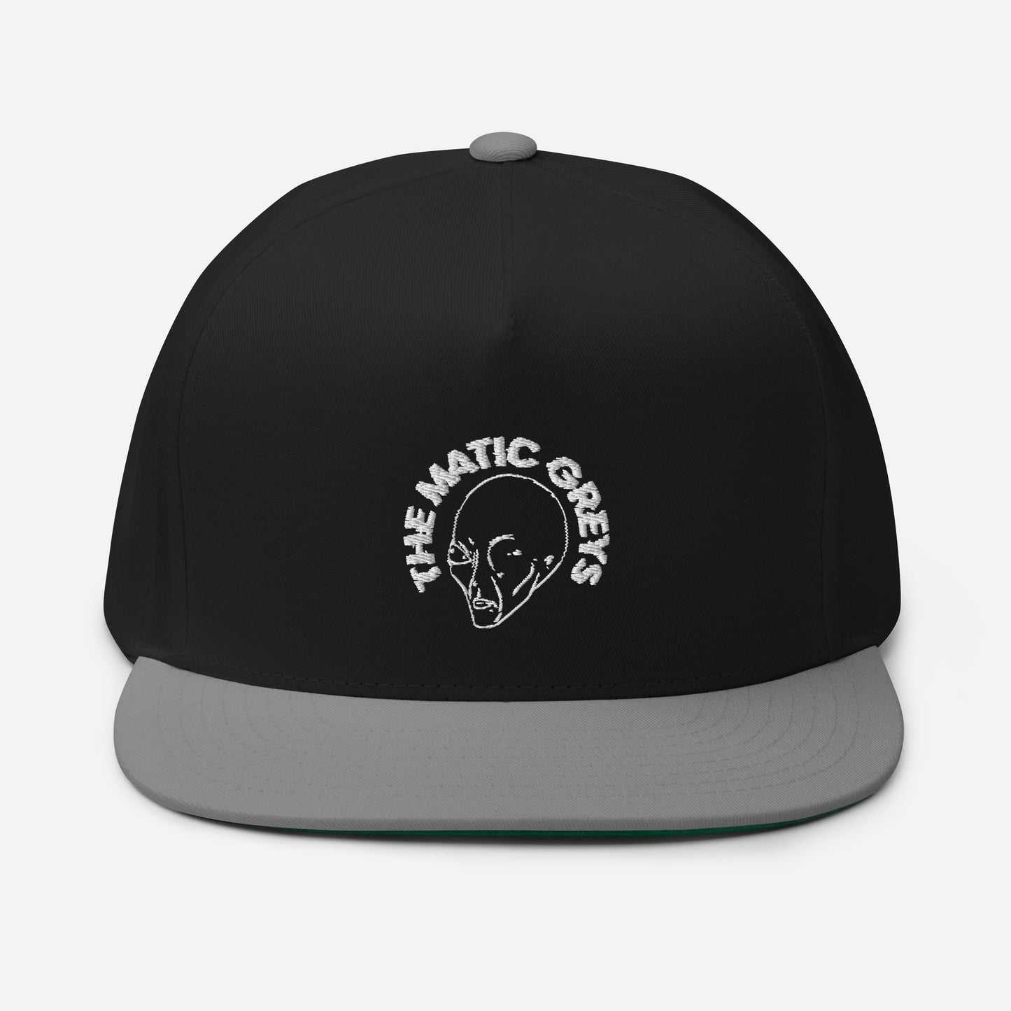 TheMaticGreys Flat Bill Cap