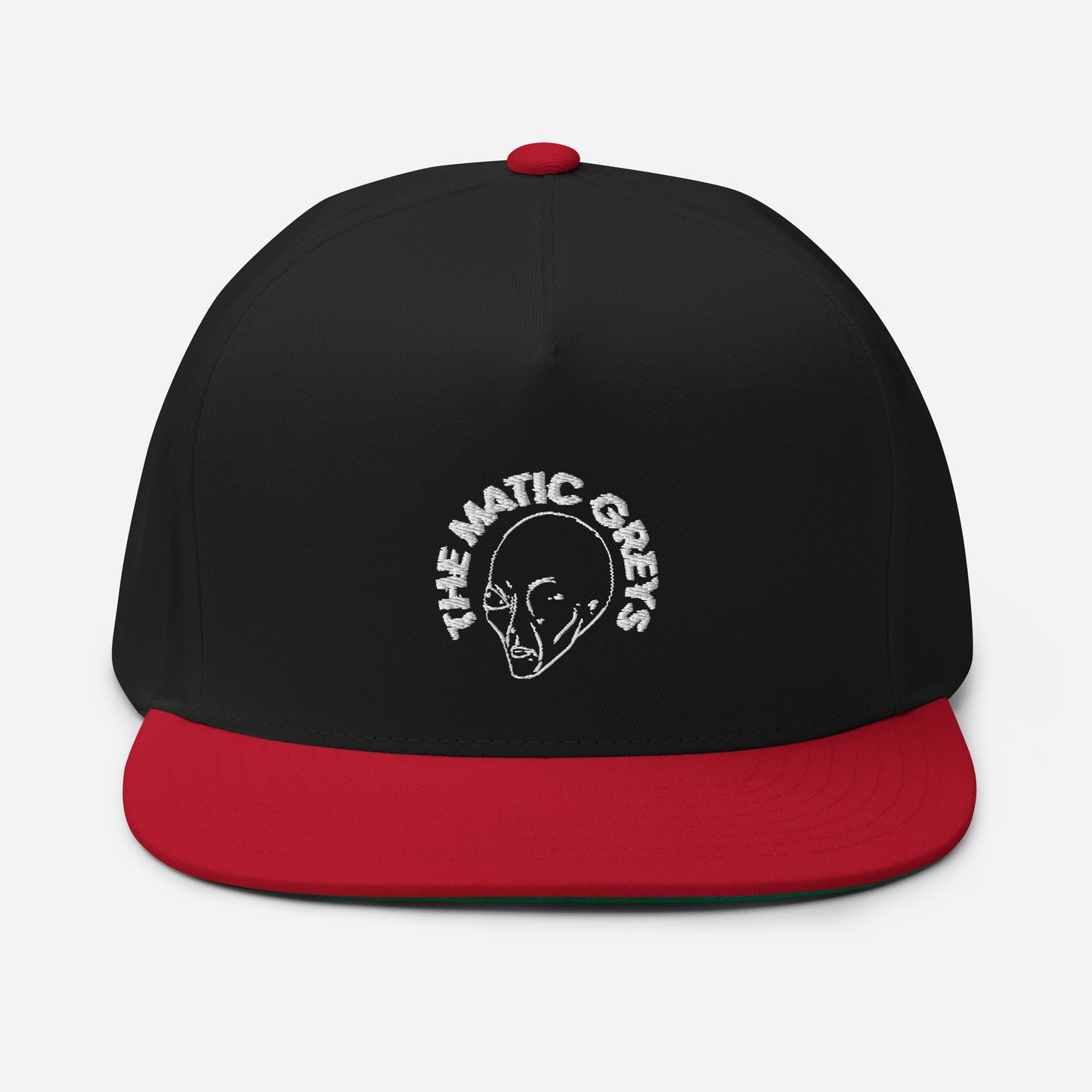 TheMaticGreys Flat Bill Cap