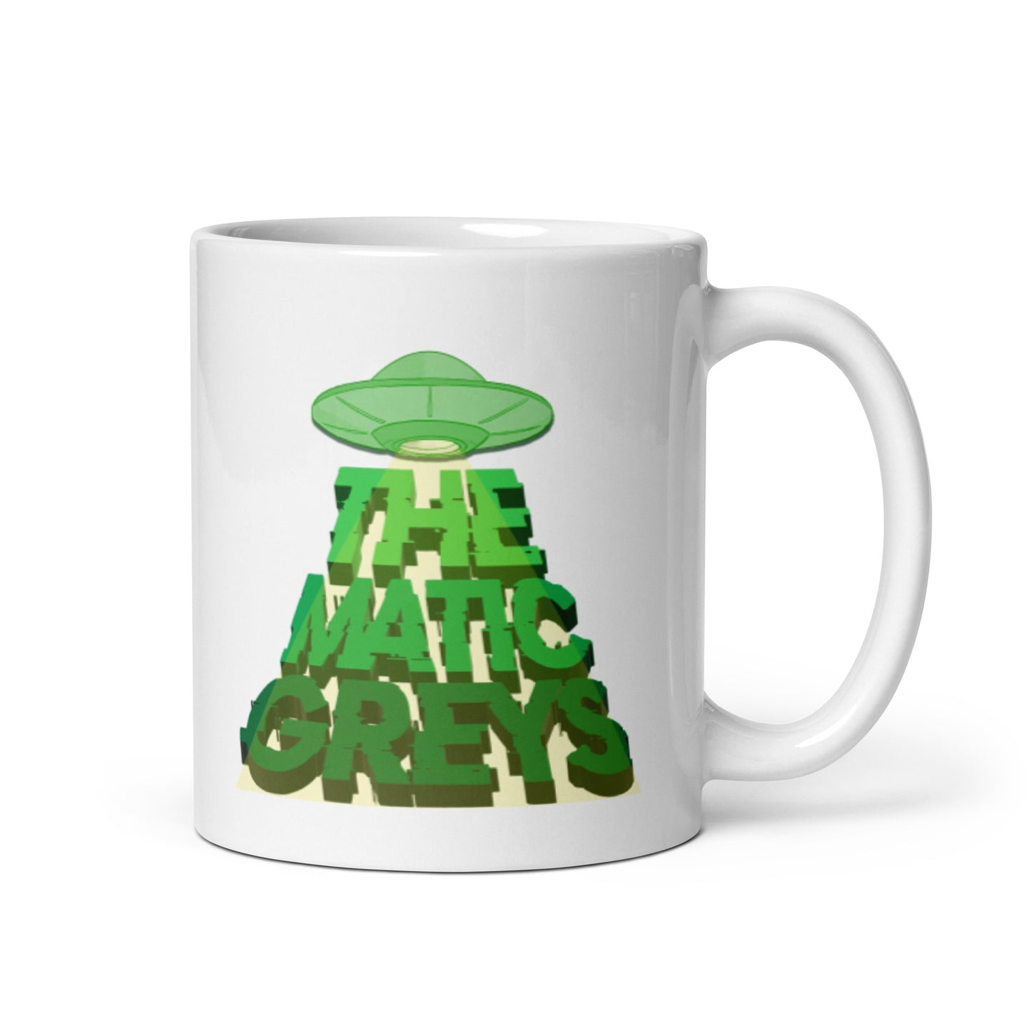 TheMaticGreys Mothership White glossy mug
