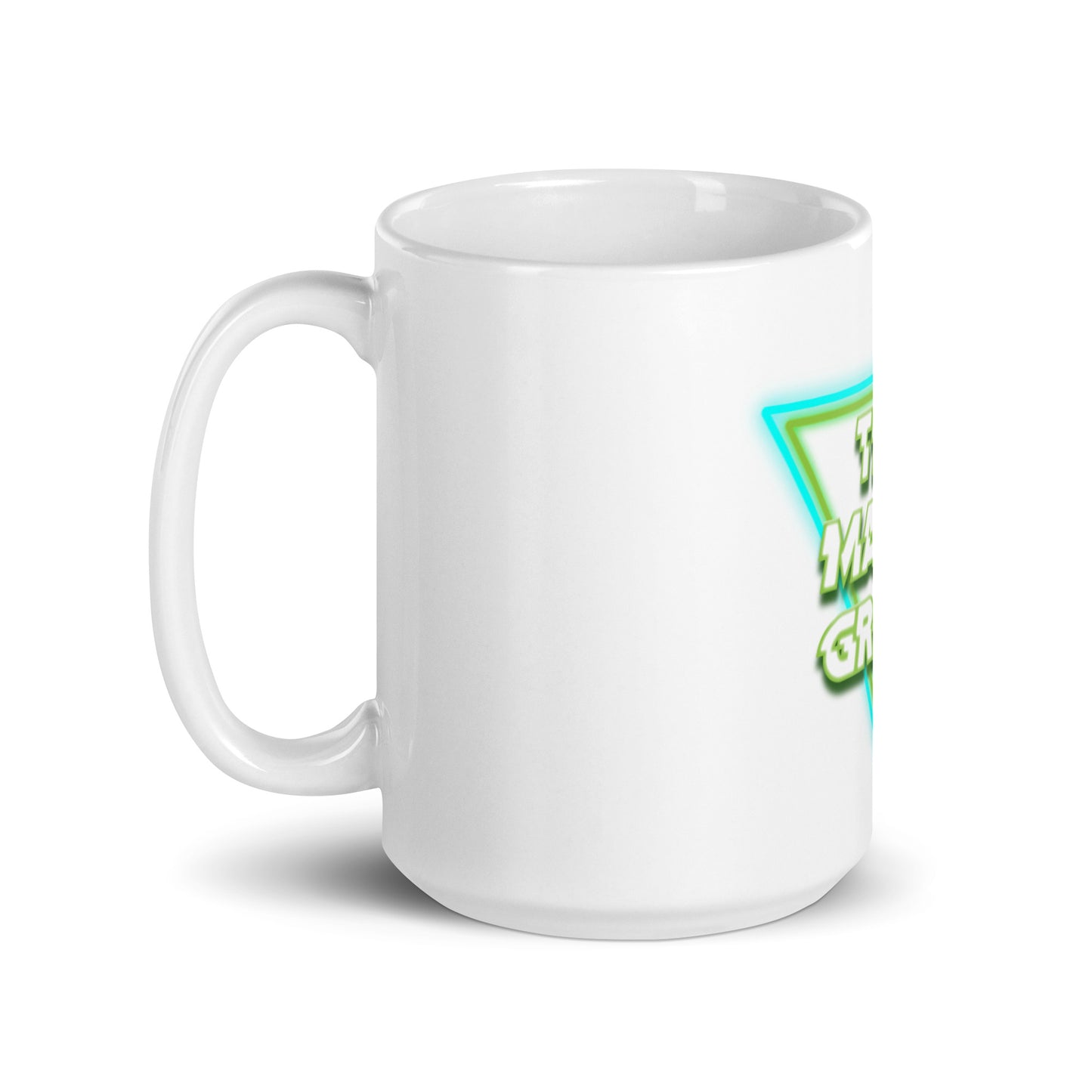 TheMaticGreys 80s Style White glossy mug